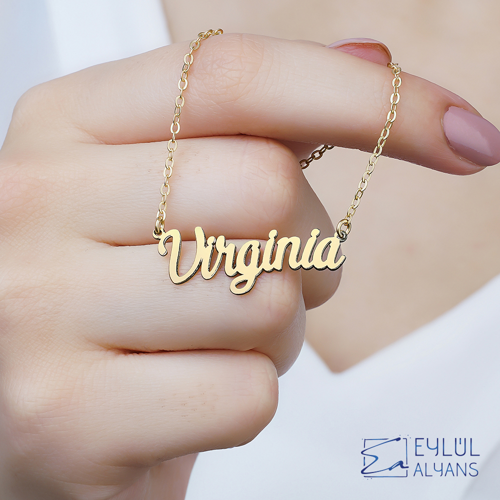 Virginia Name Necklaces